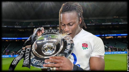 England vs Wales Maro Itoje Triple Crown Winners 6Ns 2020